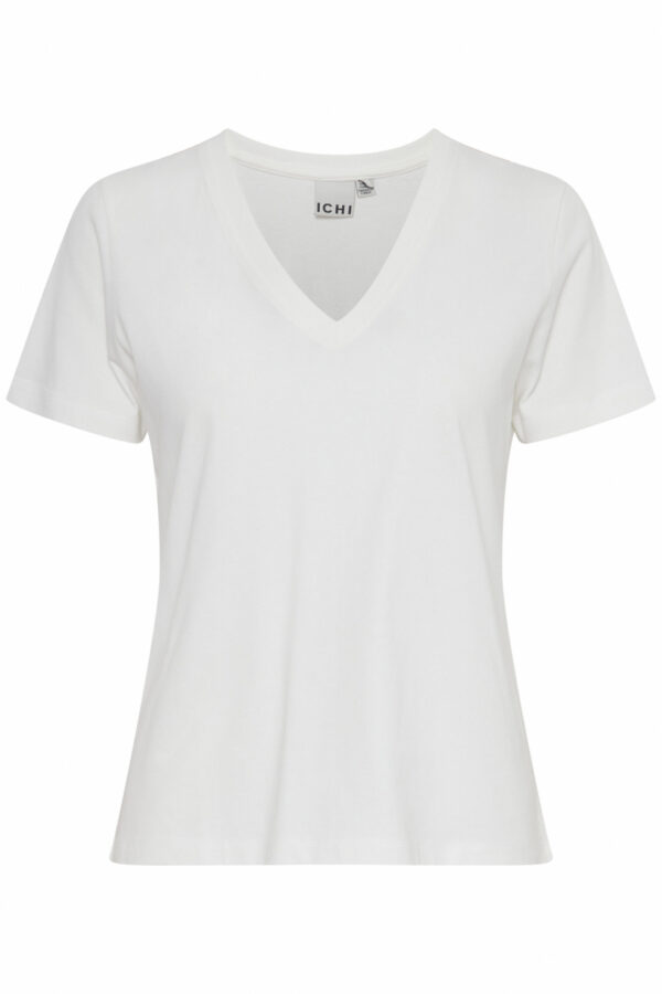 Palmer V-Neck T-shirt – Cloud Dancer