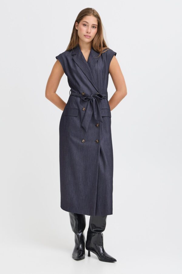 Jumi Klänning – Dark Blue