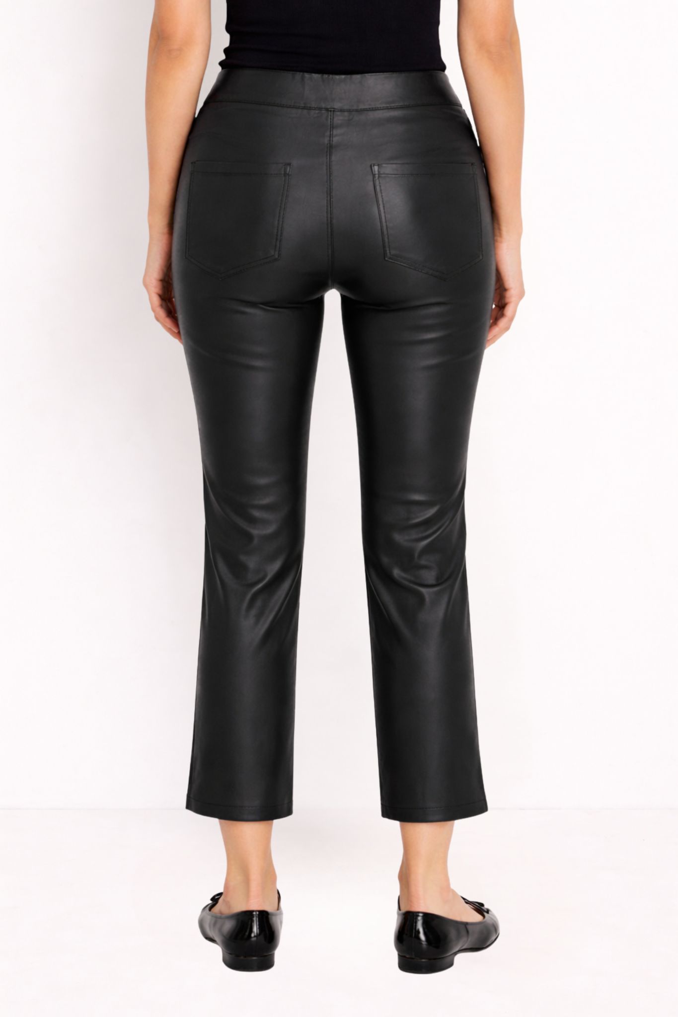 Ada Cropped Jeggings - Svart - Bild 2