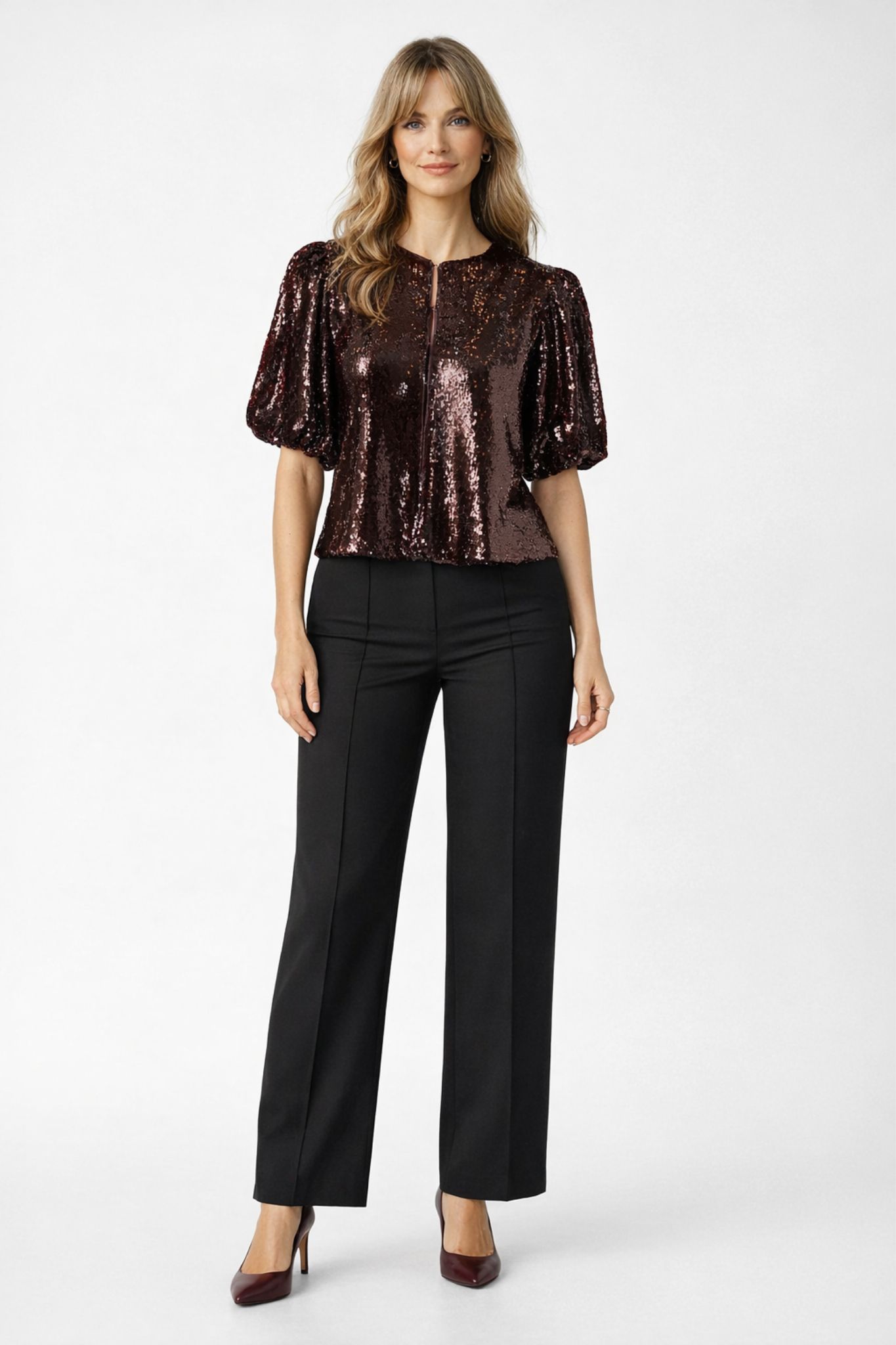 Royalina 2/4 Paljettblus - Port Royale - Bild 2