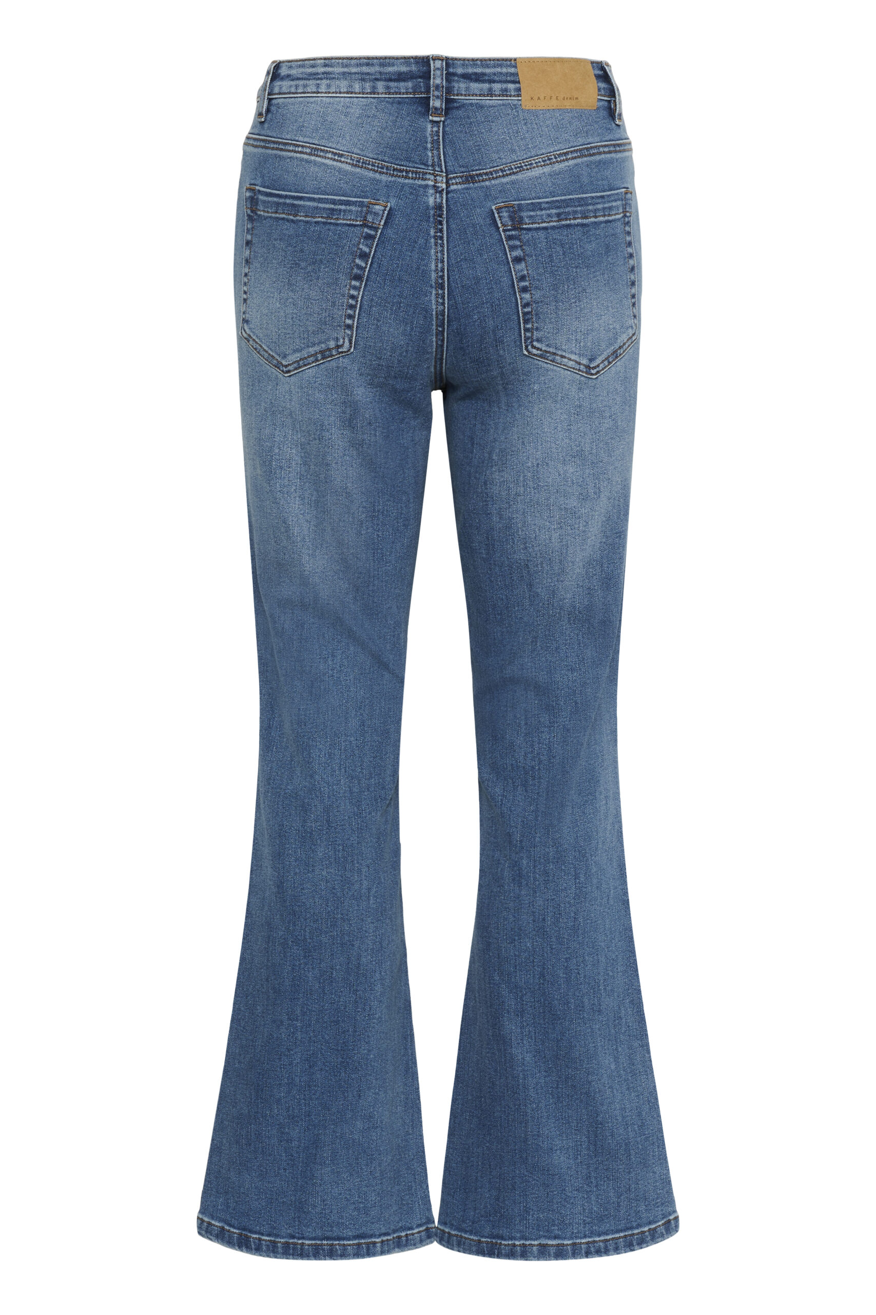 Forest HW Flared Jeans - Medium Blue Denim - Bild 6