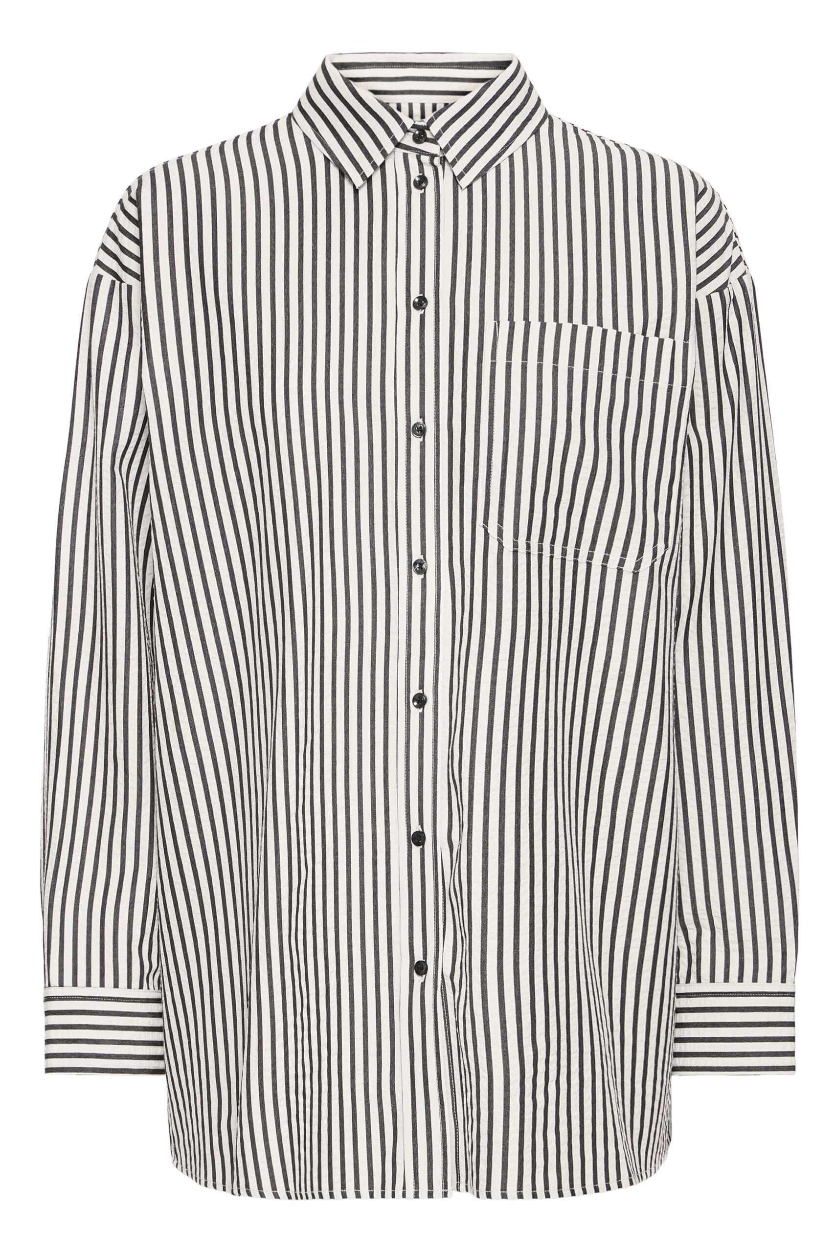 Estra Skjorta - Birch / Black Stripe - Bild 5