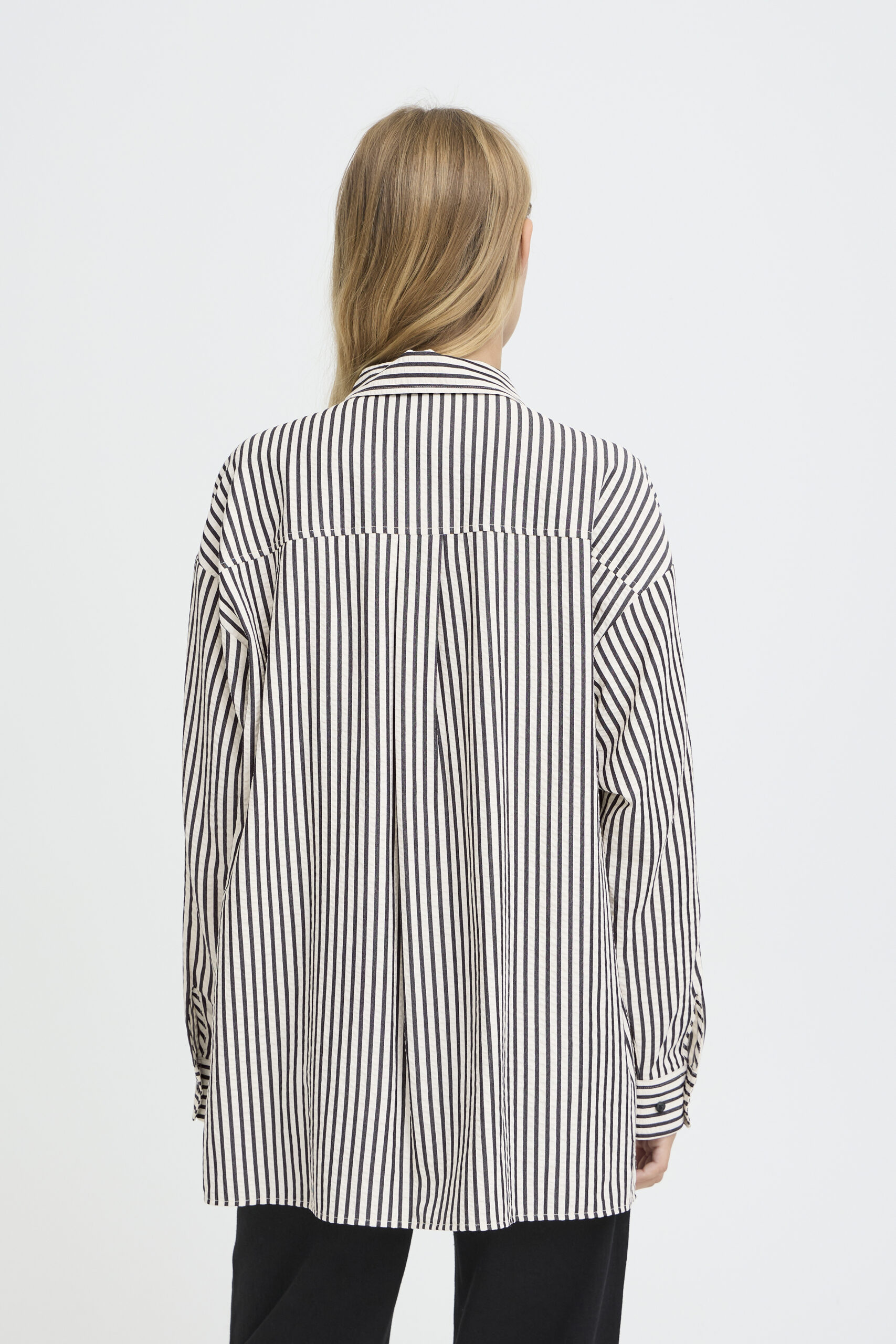 Estra Skjorta - Birch / Black Stripe - Bild 9