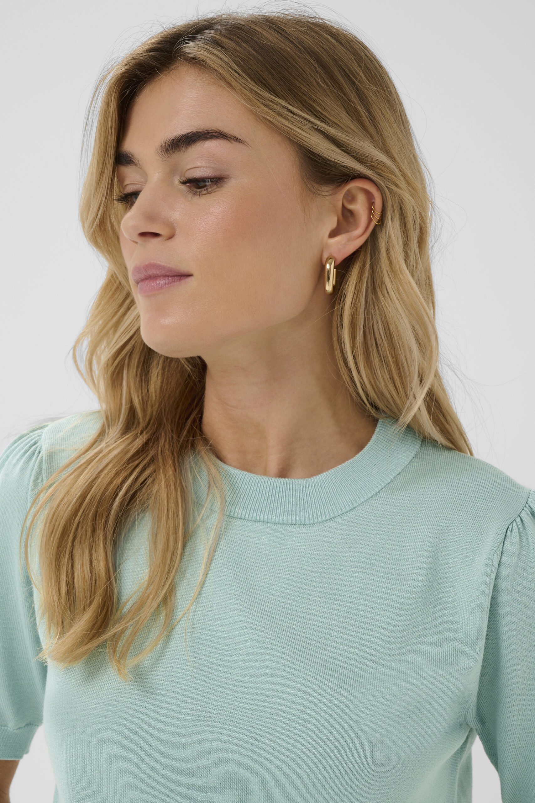 Mila Stickad Topp - Ether - Bild 2