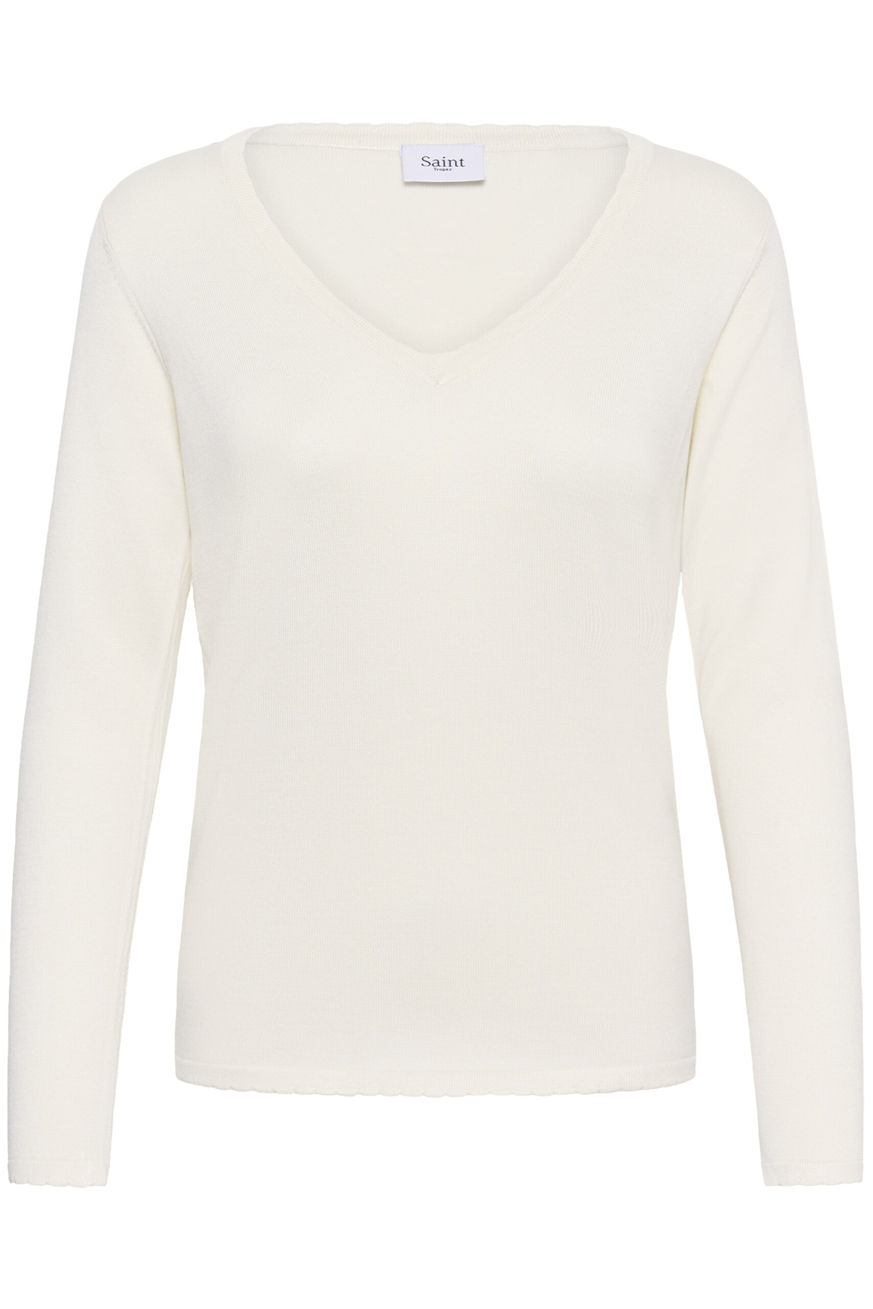 Mila V-Neck Tröja - Ice - Bild 4