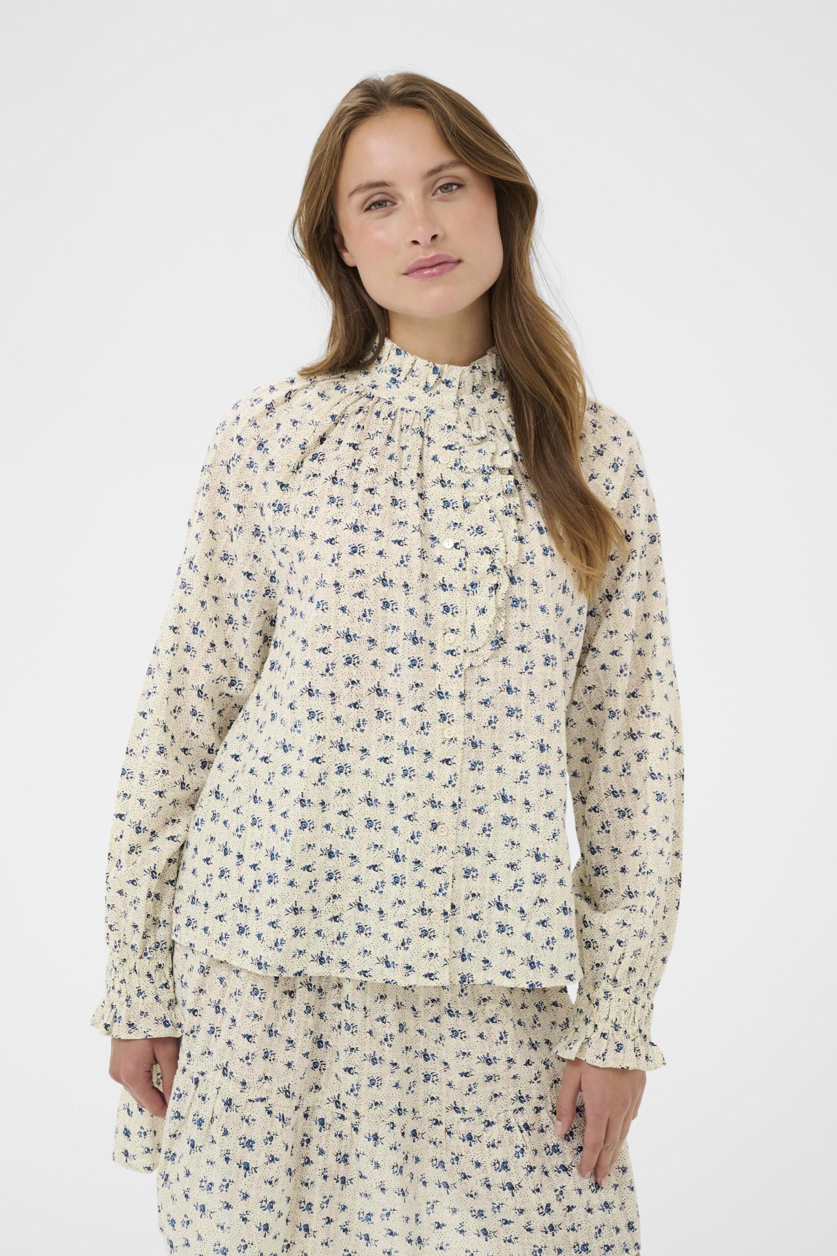 Omelia Blus - Turtledove Mini Floral - Bild 4