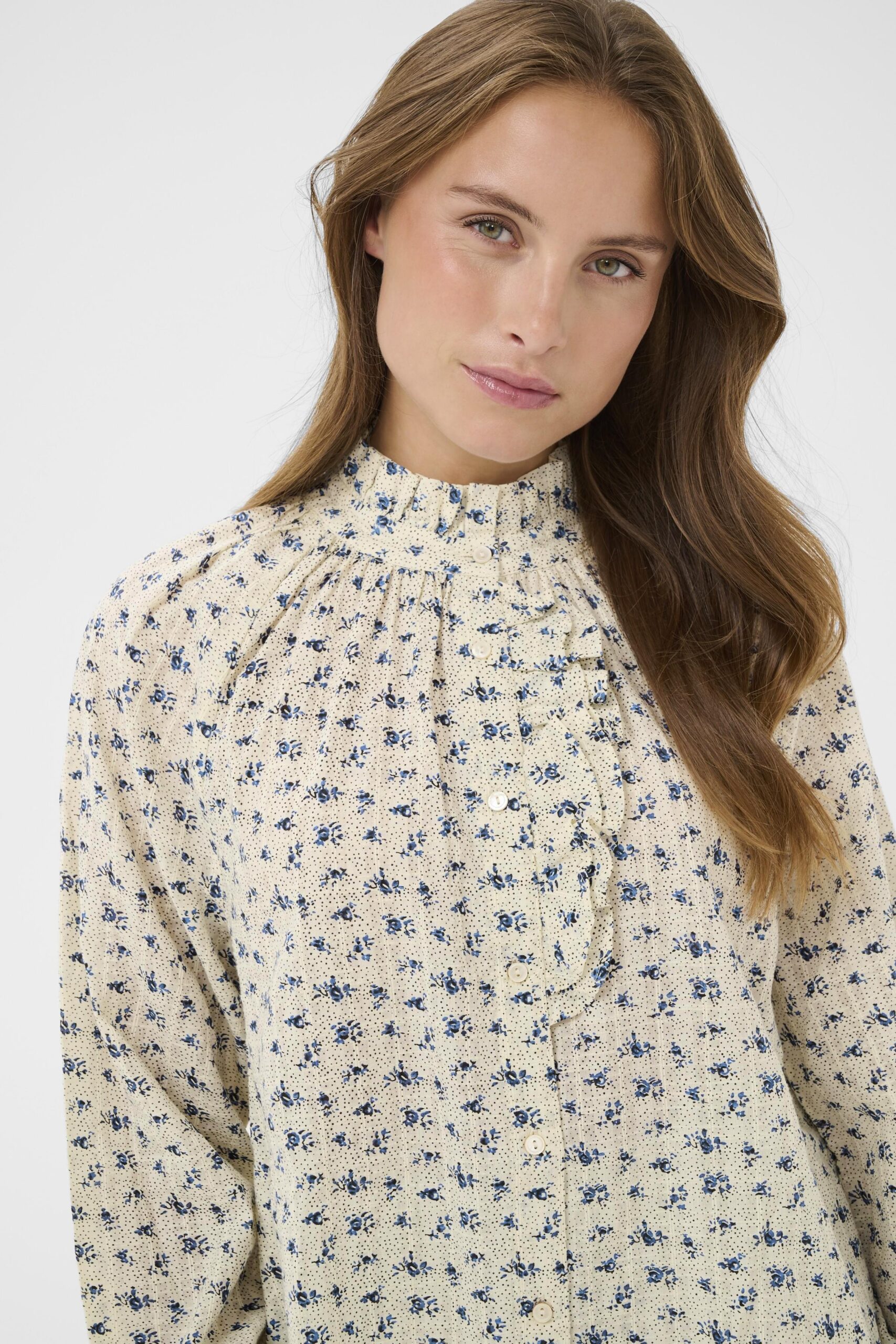 Omelia Blus - Turtledove Mini Floral - Bild 5
