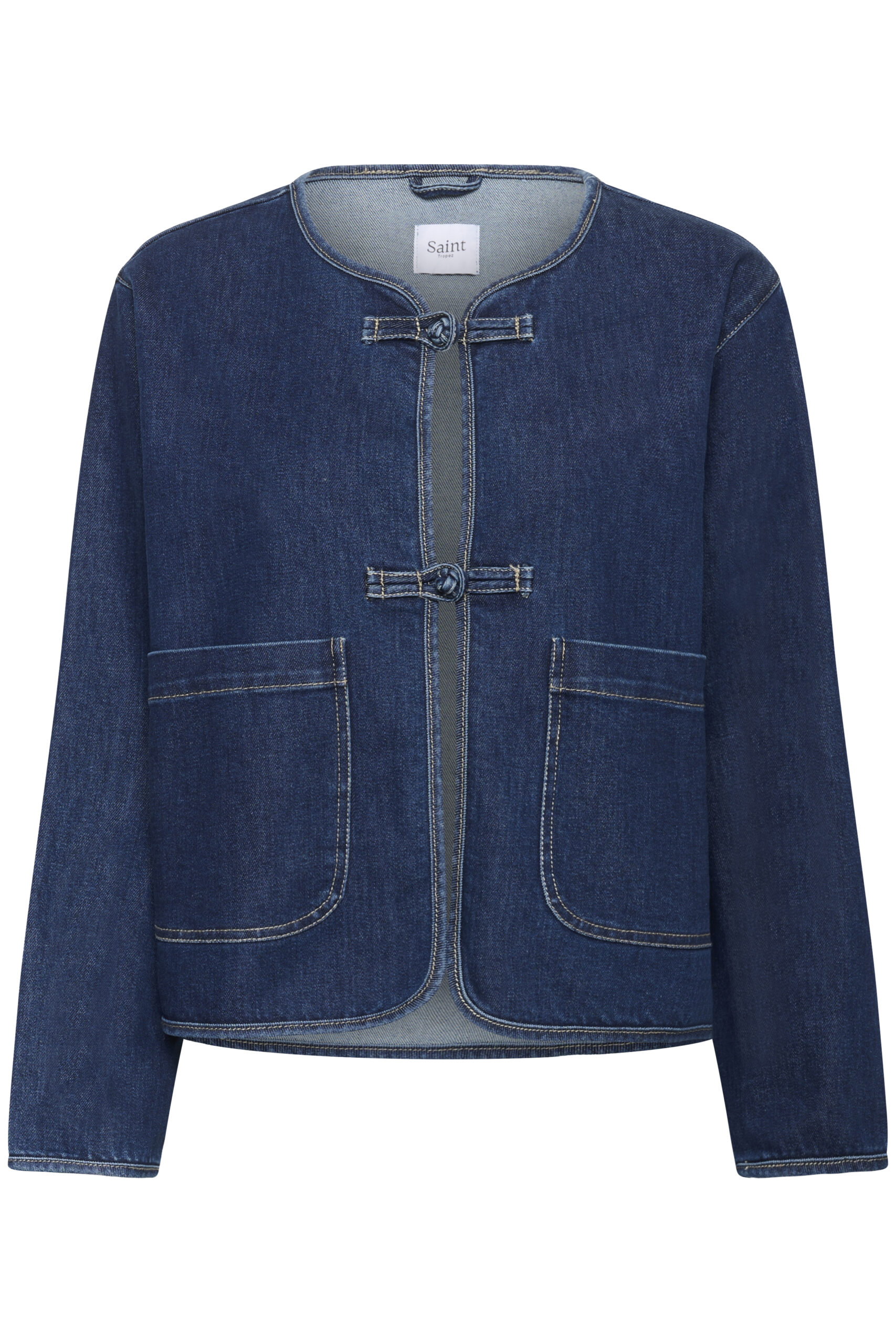 Oivy Jeansjacka - Medium Blue Denim - Bild 3