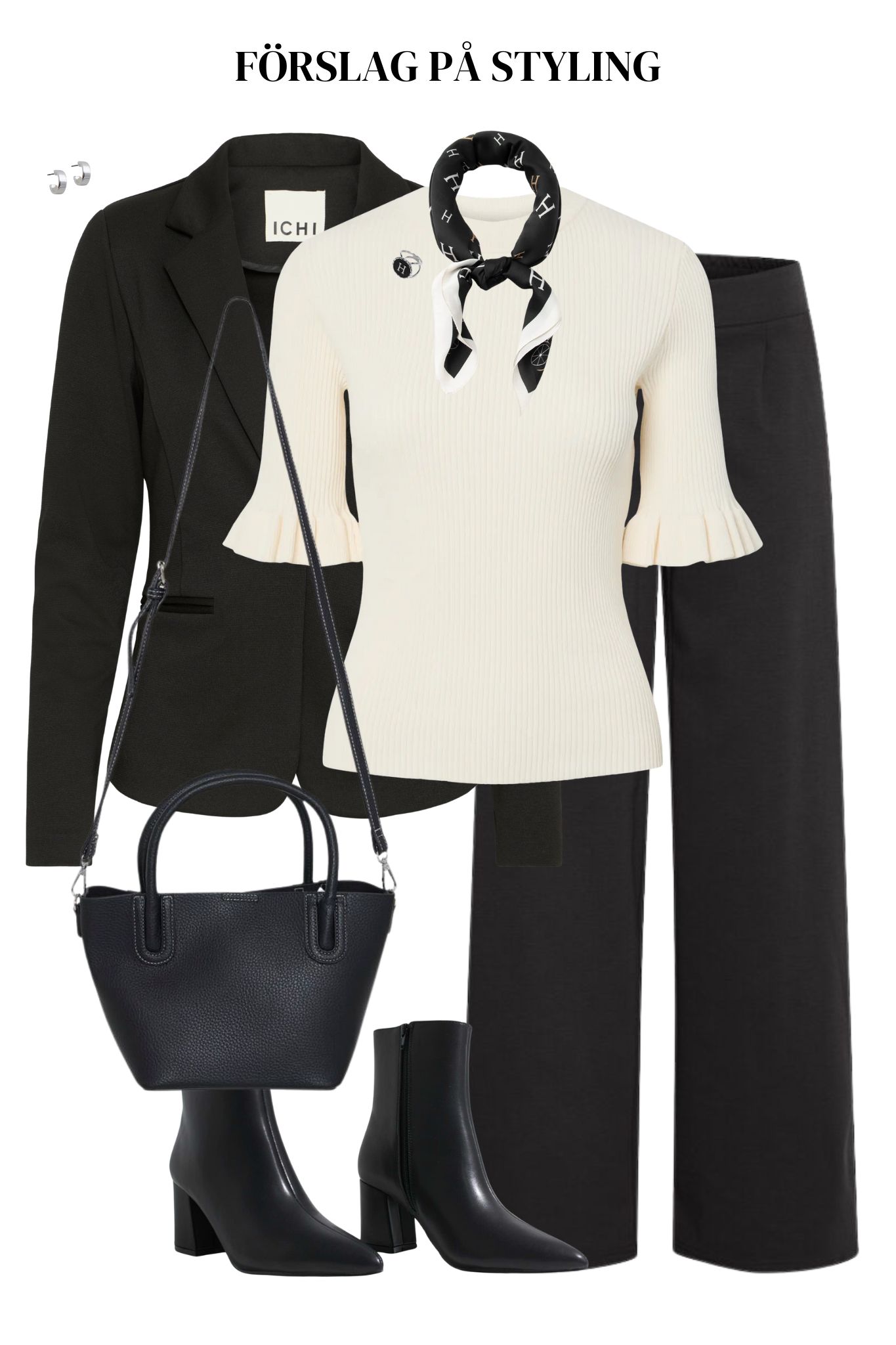 Mikla SS Stickad Topp - Pristine - Bild 3