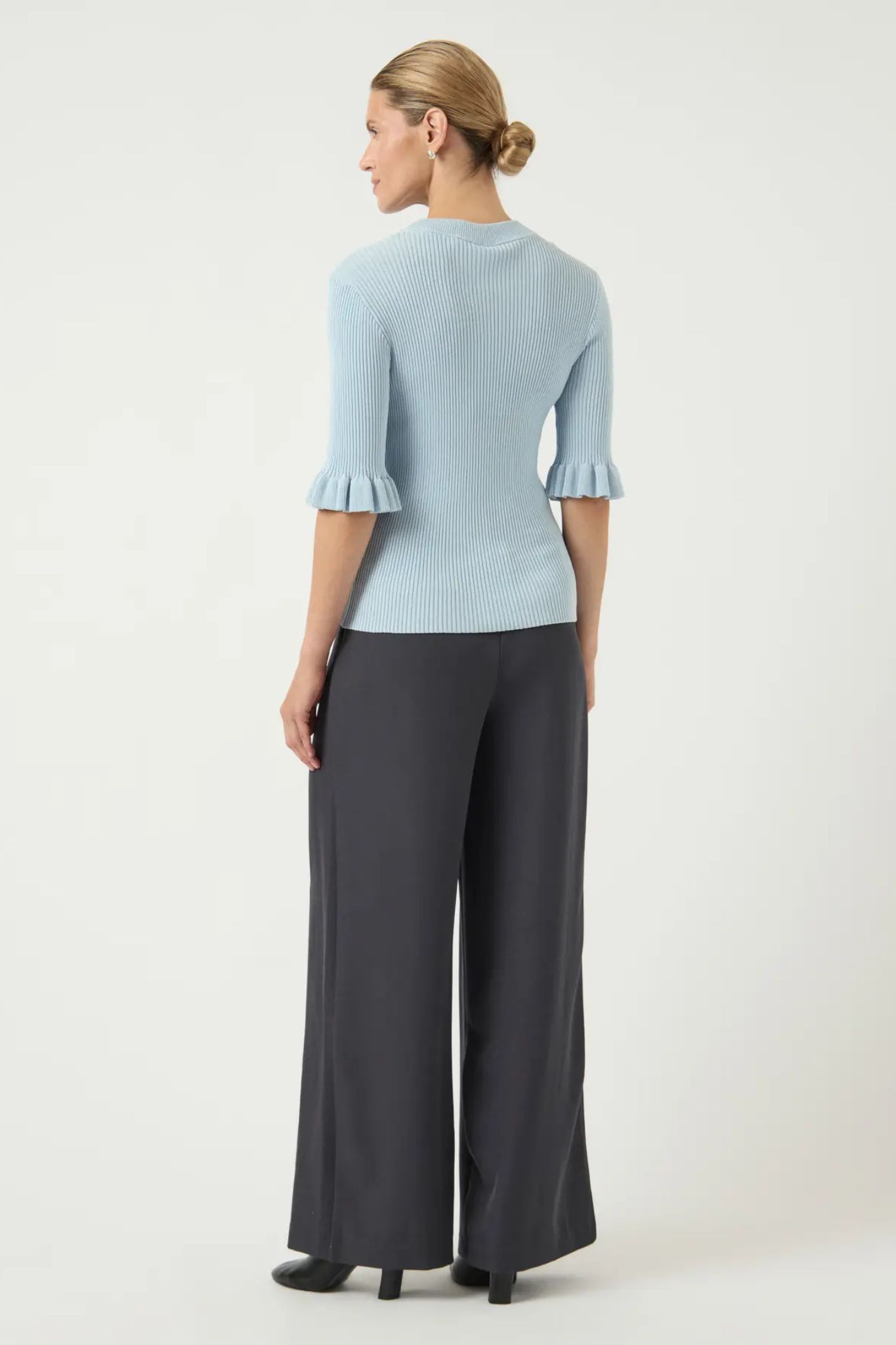 Mikla SS Stickad Topp - Skyway - Bild 3