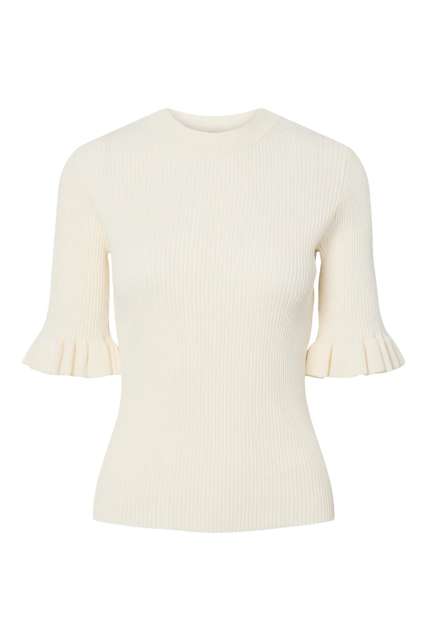 Mikla SS Stickad Topp - Pristine - Bild 5