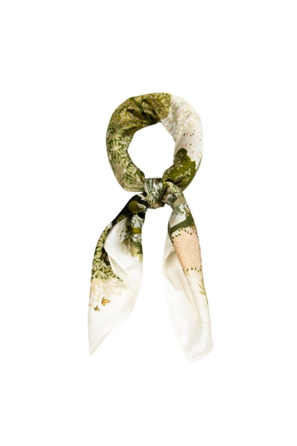 Scarf Visdomsträd – Grön