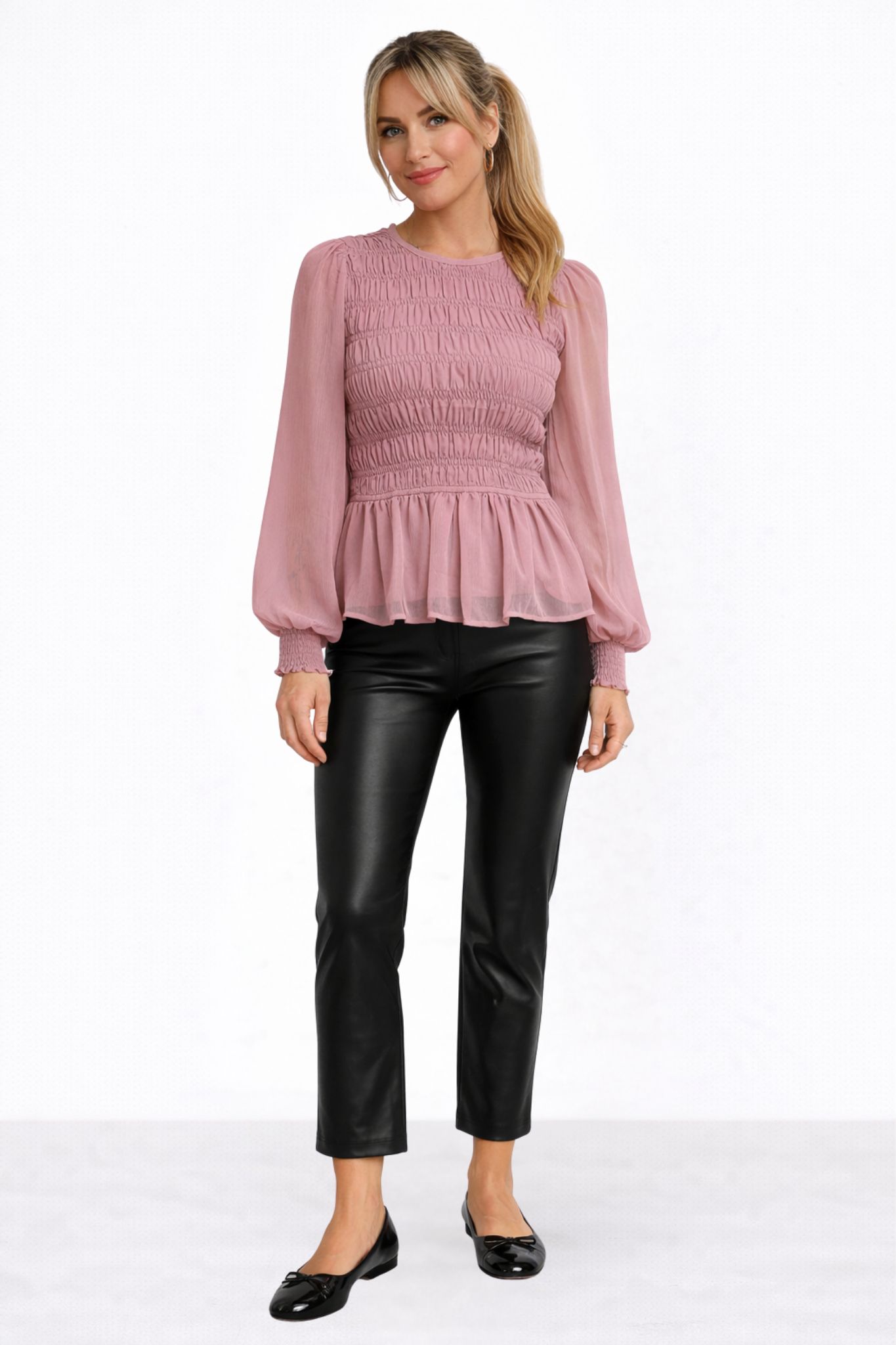 Uda LS Blus - Dusty Blush - Bild 2