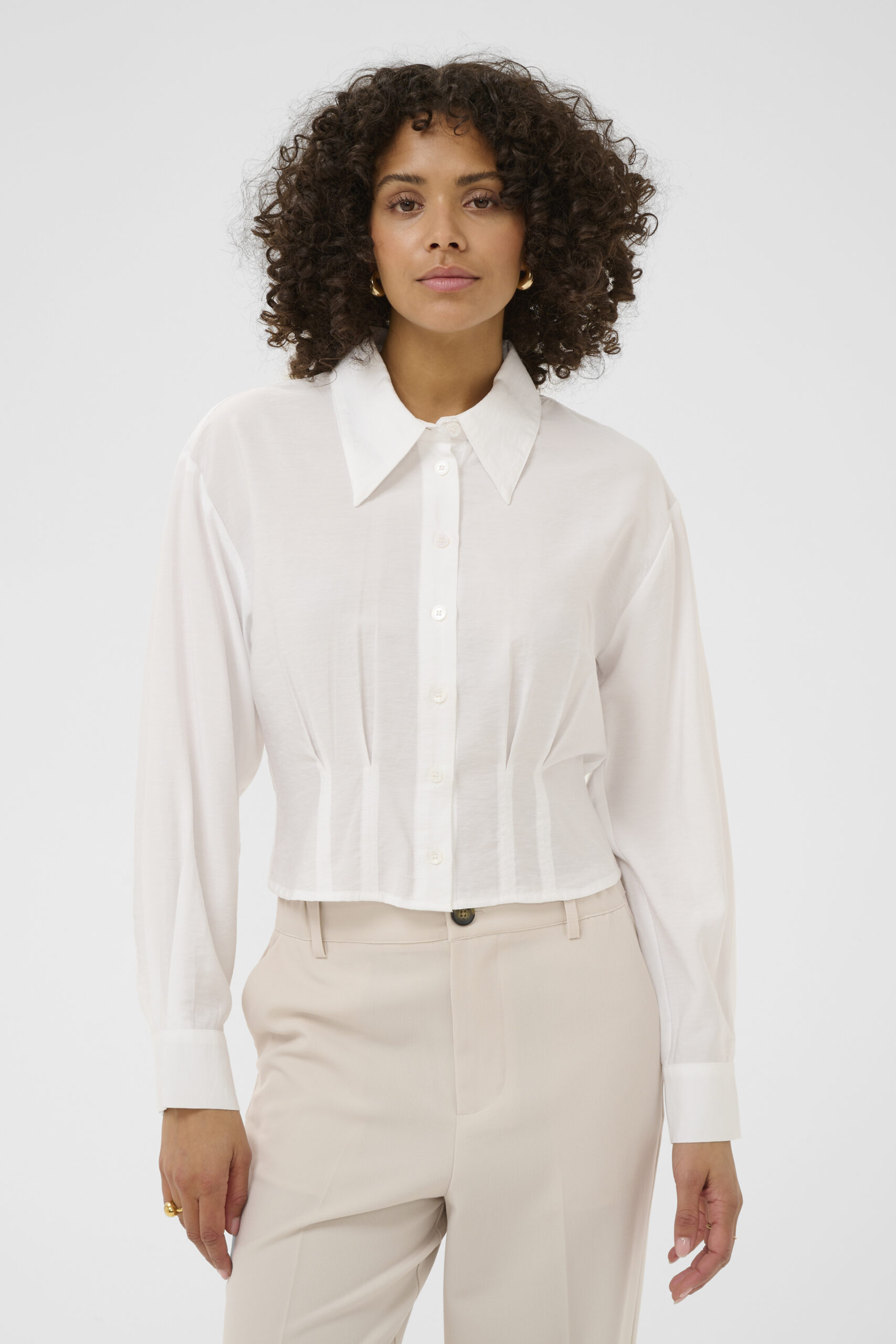 Kendall Skjortblus - Optical White - Bild 2