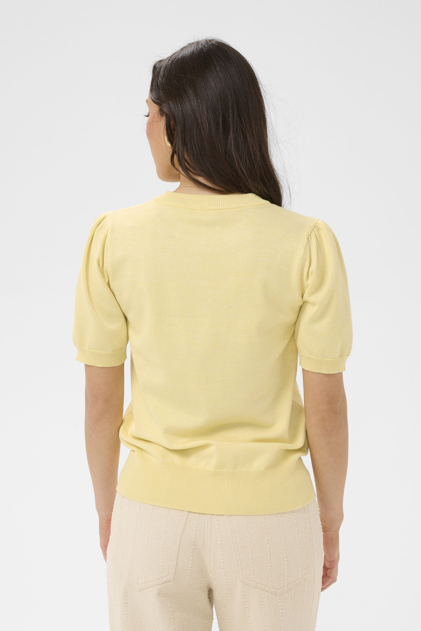 Mila Stickad Topp - Pineapple Slice Melange - Bild 5