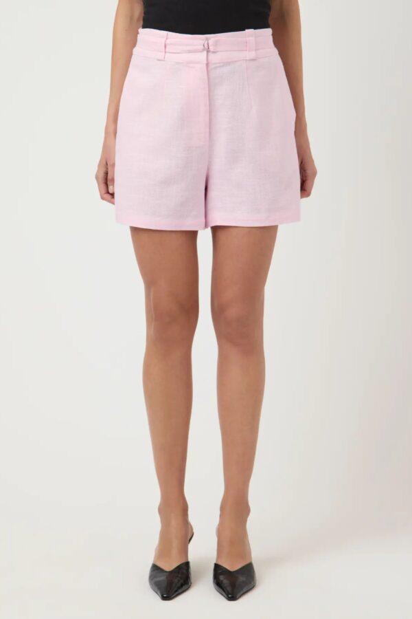 Agana HW Shorts – Pink Lady