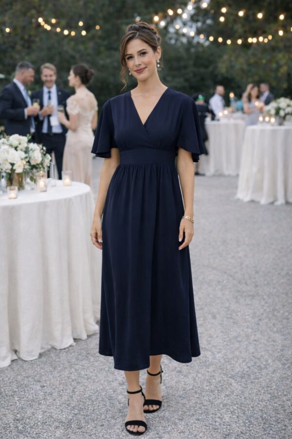 Sirena Klänning – Midnight Marine