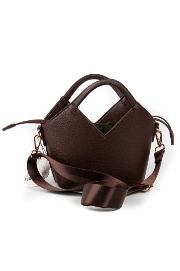 Jana Handväska med axelrem – Mörkbrun