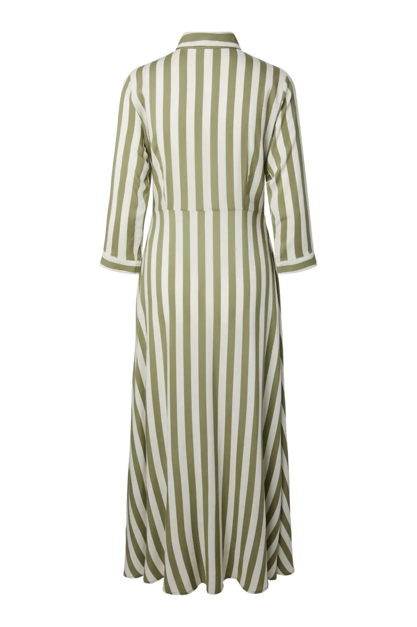 Savanna Maxiklänning - Star White Oil Green Stripe - Bild 6