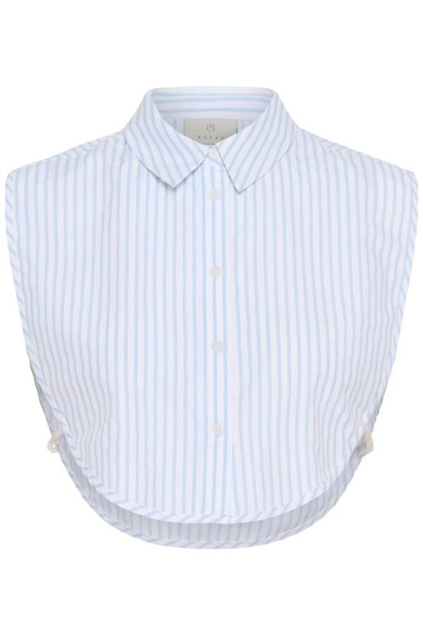 Bine Skjortkrage – Optical White/ Cashmere Blue