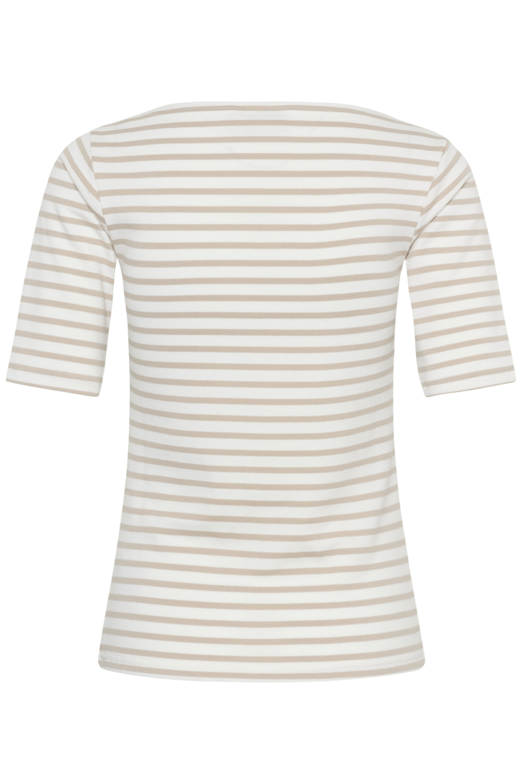 Liddy Boatneck Topp - Chalk/Feather Grey Stripes - Bild 6