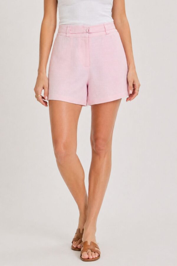 Agana HW Shorts – Pink Lady
