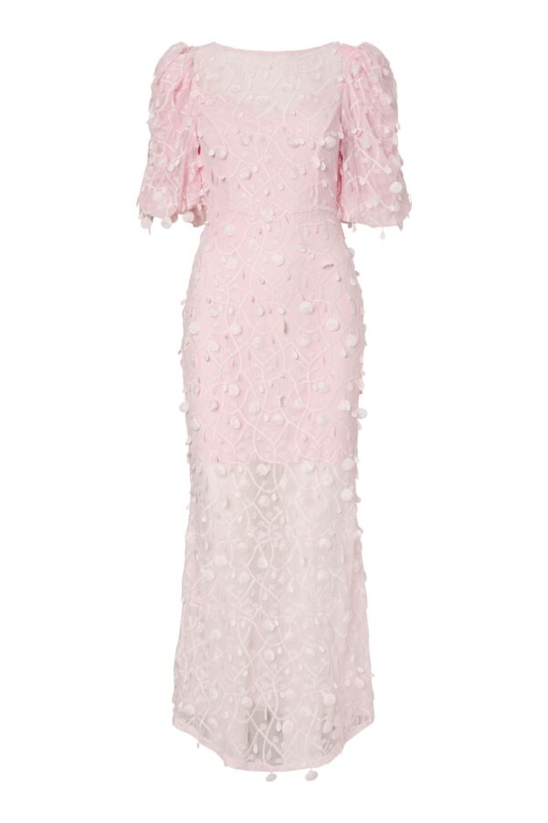 Beate 2/4 Puff Klänning – Ballerina
