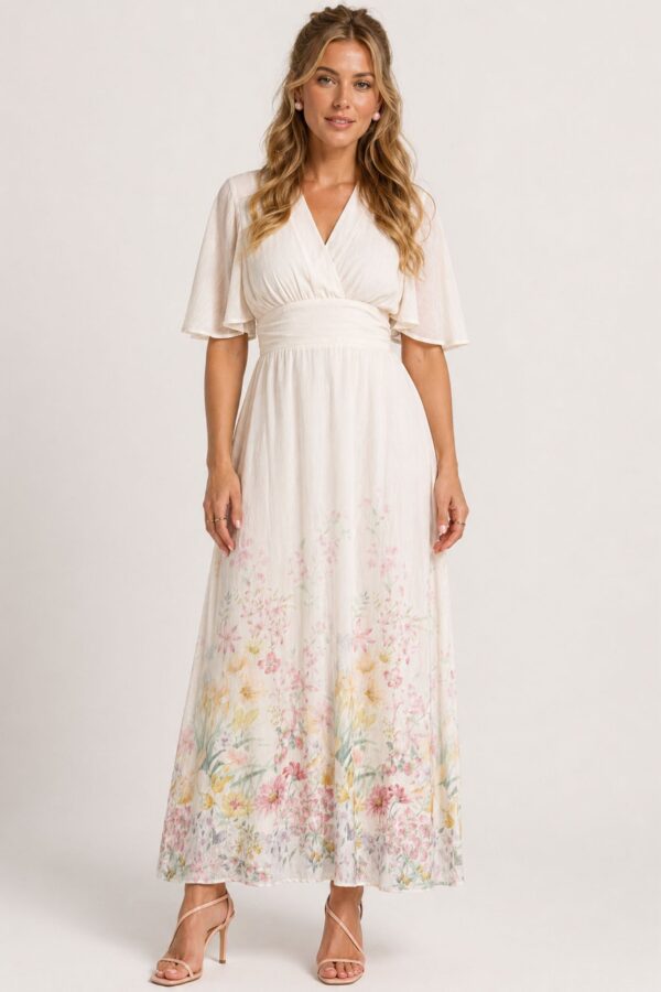 Gisela Klänning – Cream