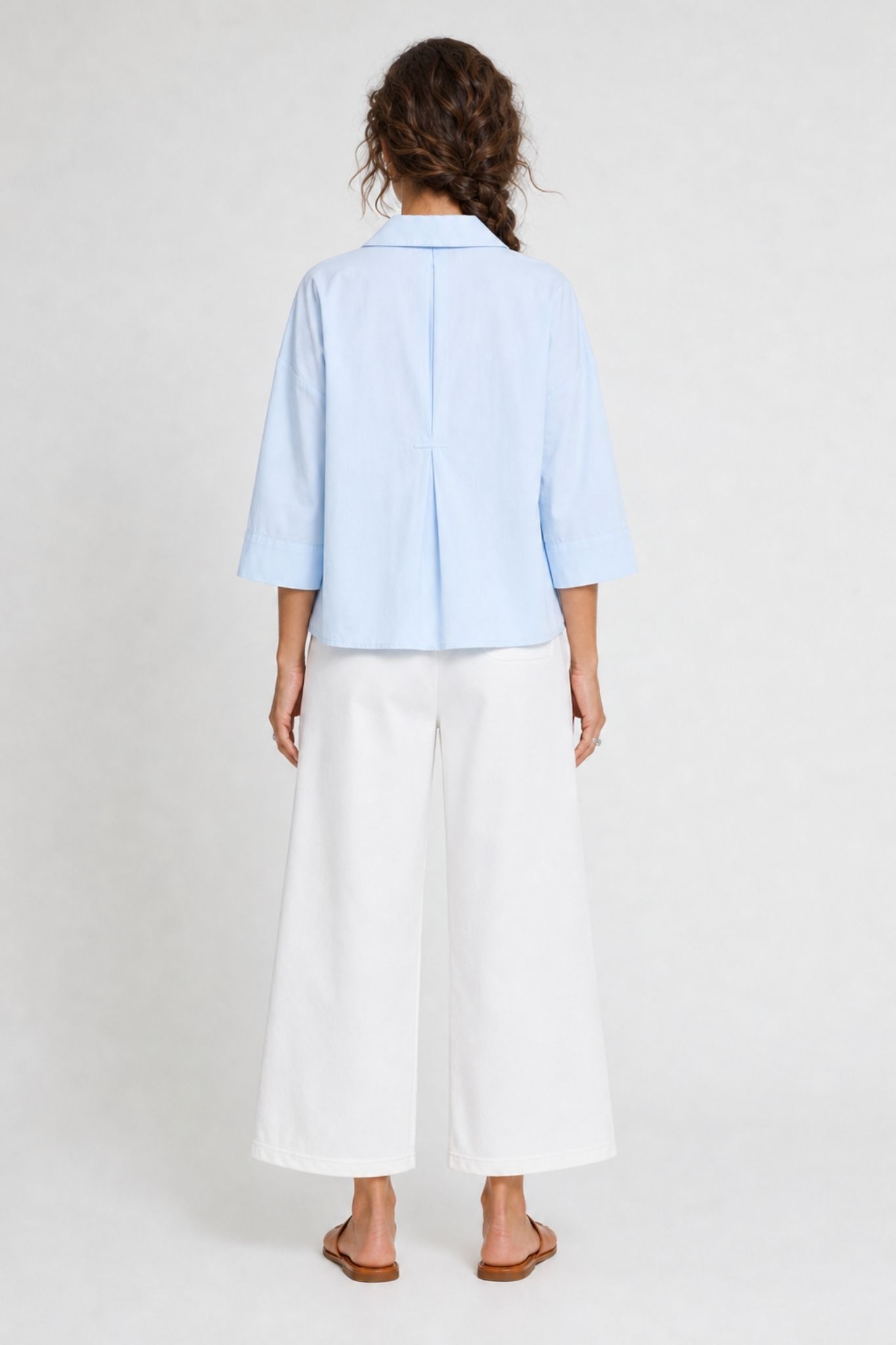Luanne Skjortblus - Floaty Blue - Bild 3