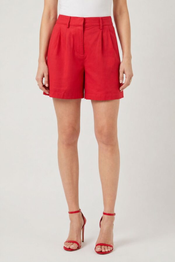 Lirma HW Shorts – Poinsettia