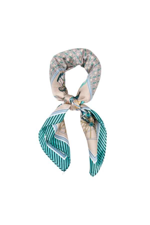 Scarf Häst & Vagn – Ljusgrön