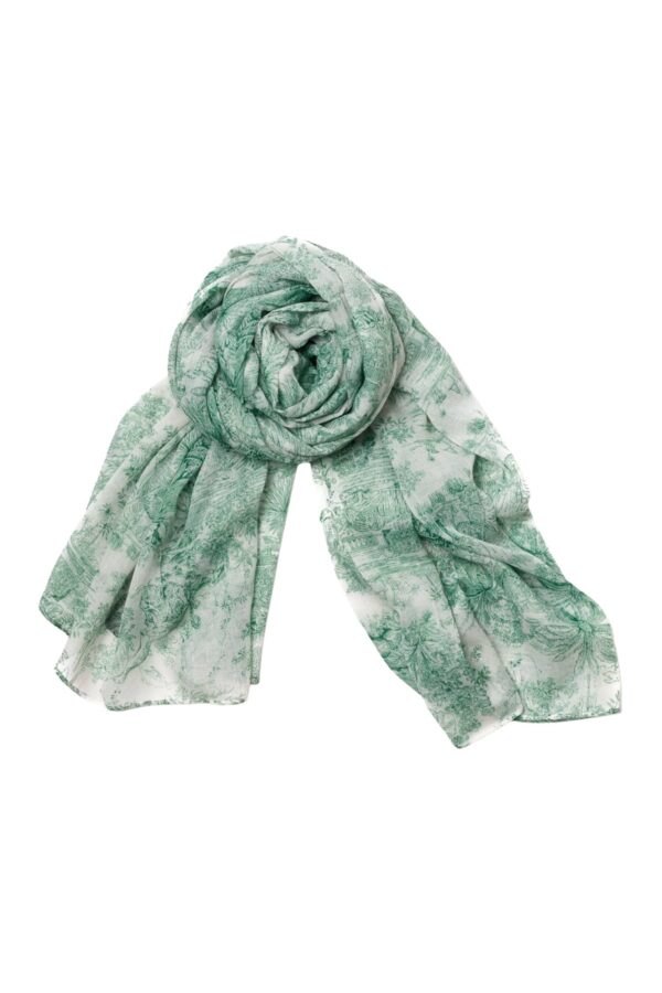 Scarf Tvåfärgad – Grön