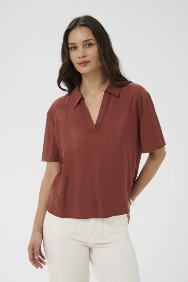 Emily SS Blus – Henna