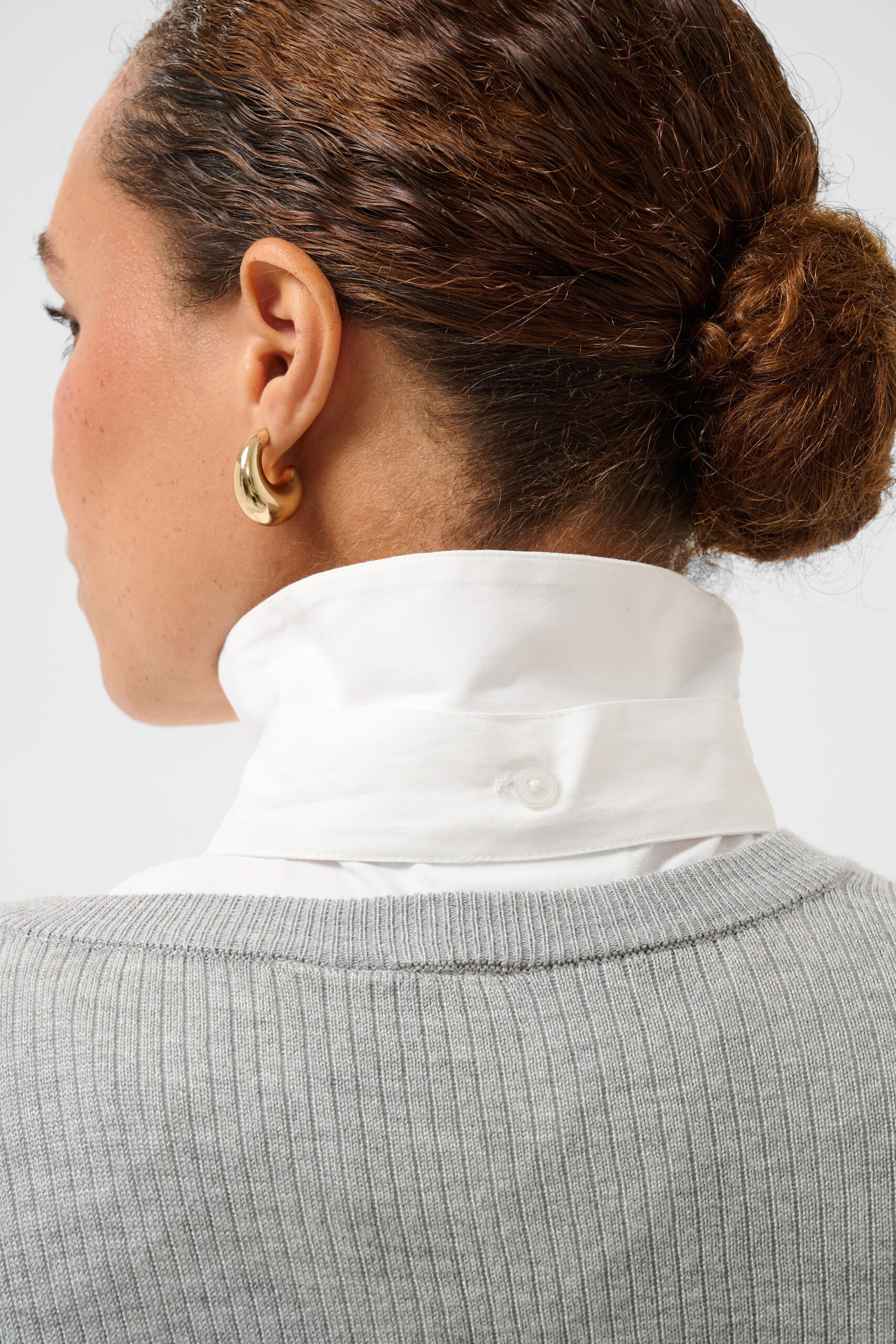 Bine Skjortkrage Bow Tie - Chalk - Bild 6