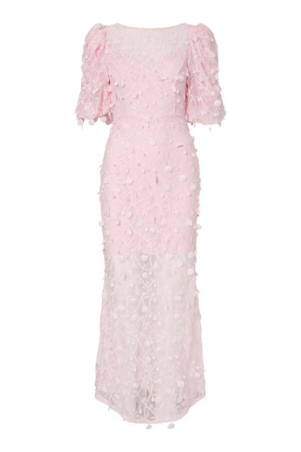 Beate 2/4 Puff Klänning – Ballerina