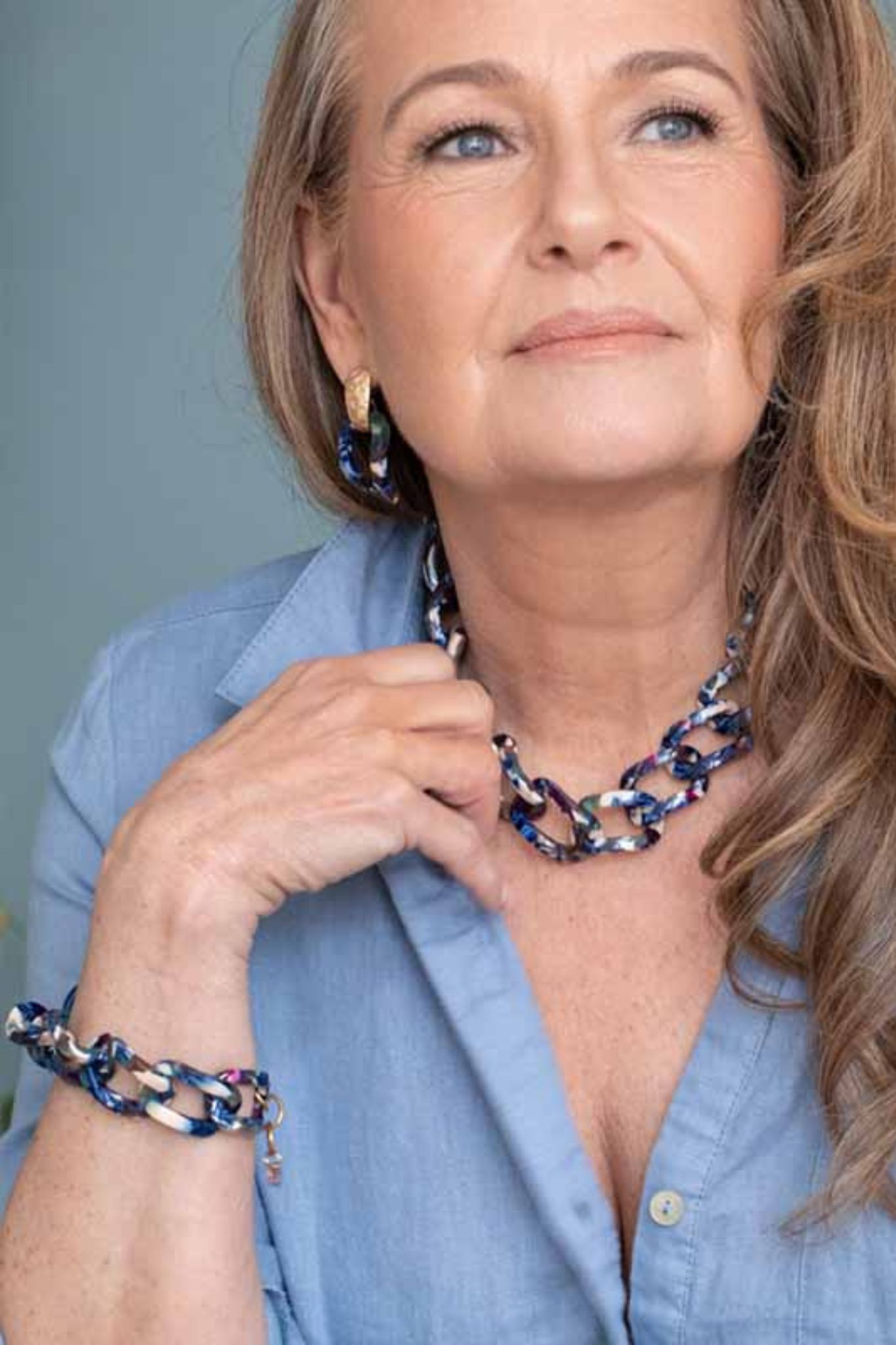 Donna Armband - Blå Mix - Bild 3