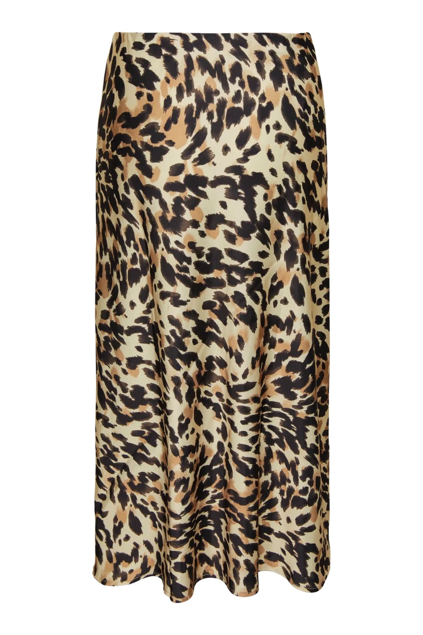 Pella HW Midikjol - Black Leo Print - Bild 5