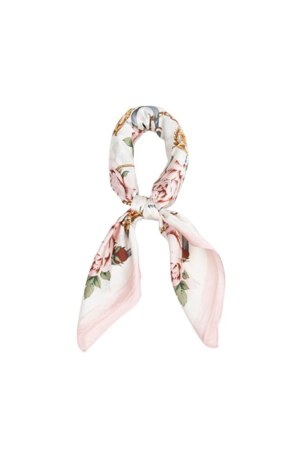 Scarf Kedjemönster – Ljusrosa