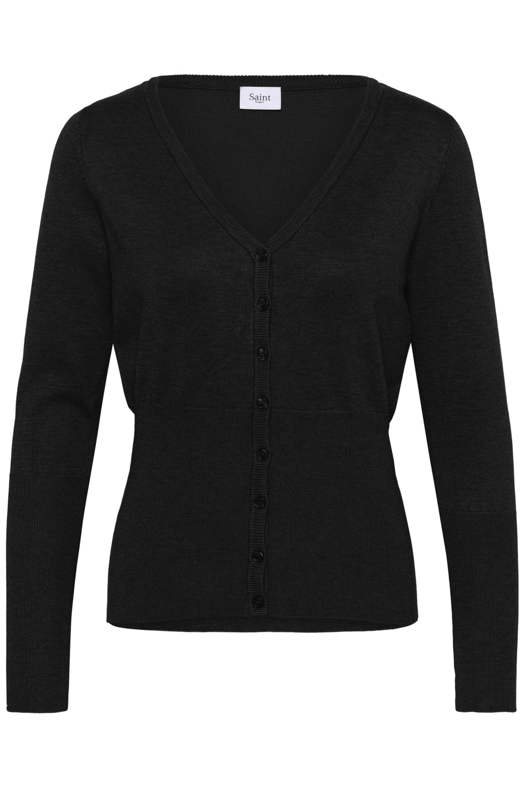 Mila Slim Cardigan - Svart - Bild 4