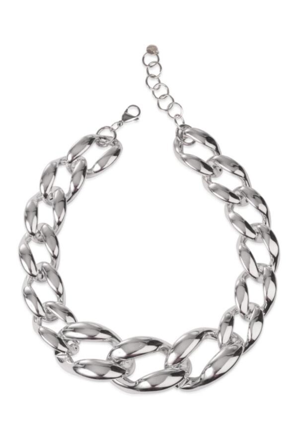 Chunky Halsband – Silver