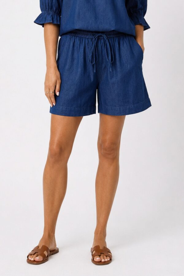 Ella Shorts – D. Blue Denim