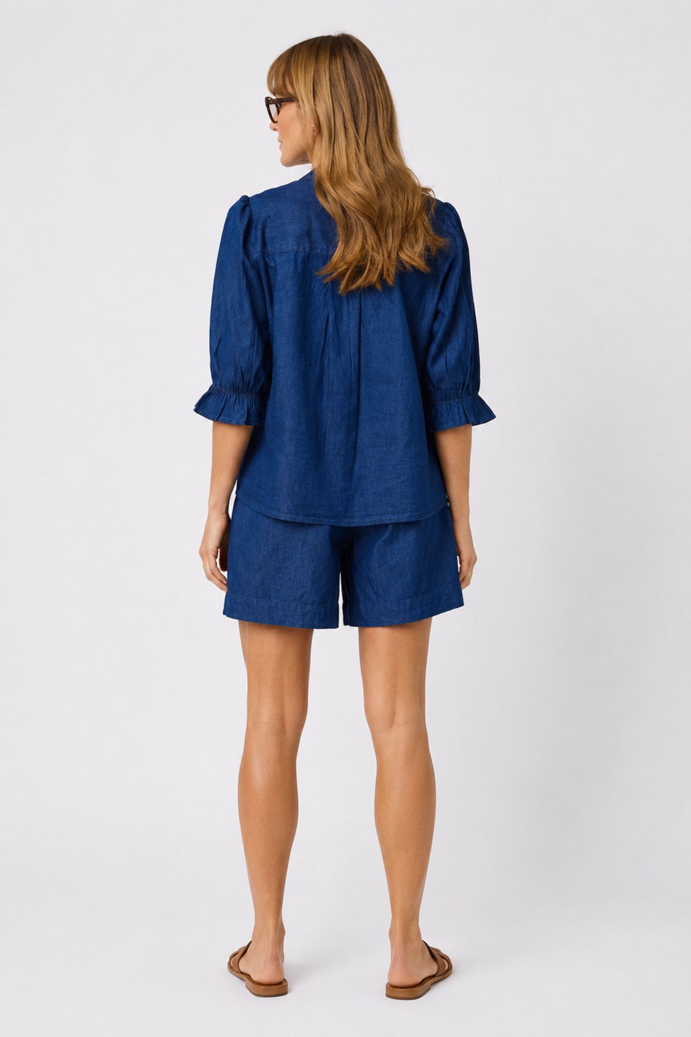 Venny Blus - D. Blue Denim - Bild 3