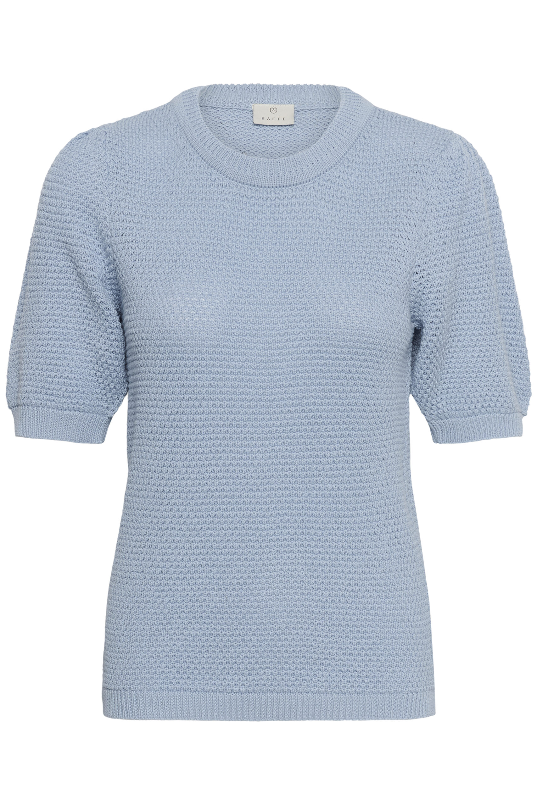 Vivan Stickad Topp - Blue Fog
