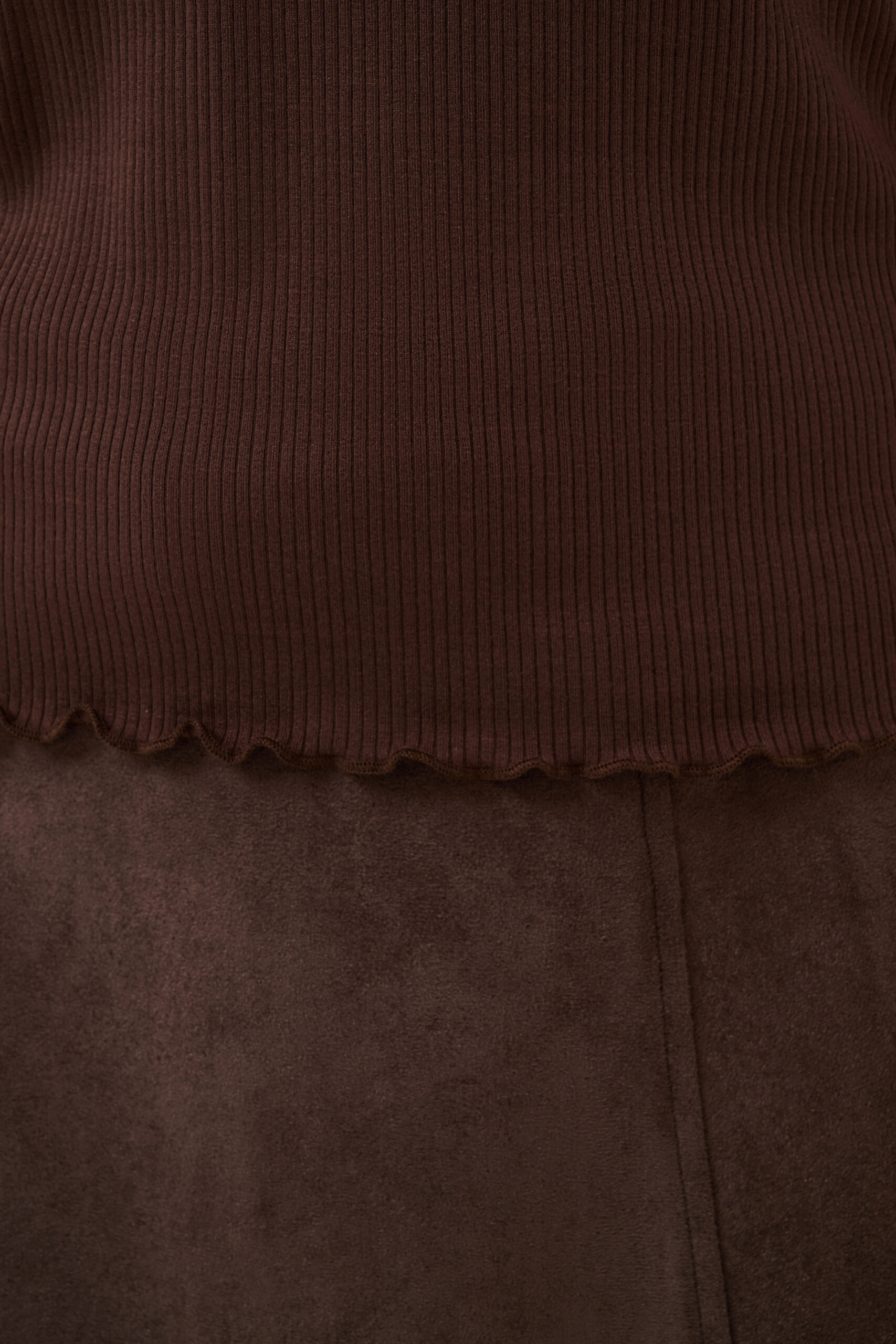 Olalia SS Topp - Chocolate Brown - Bild 4