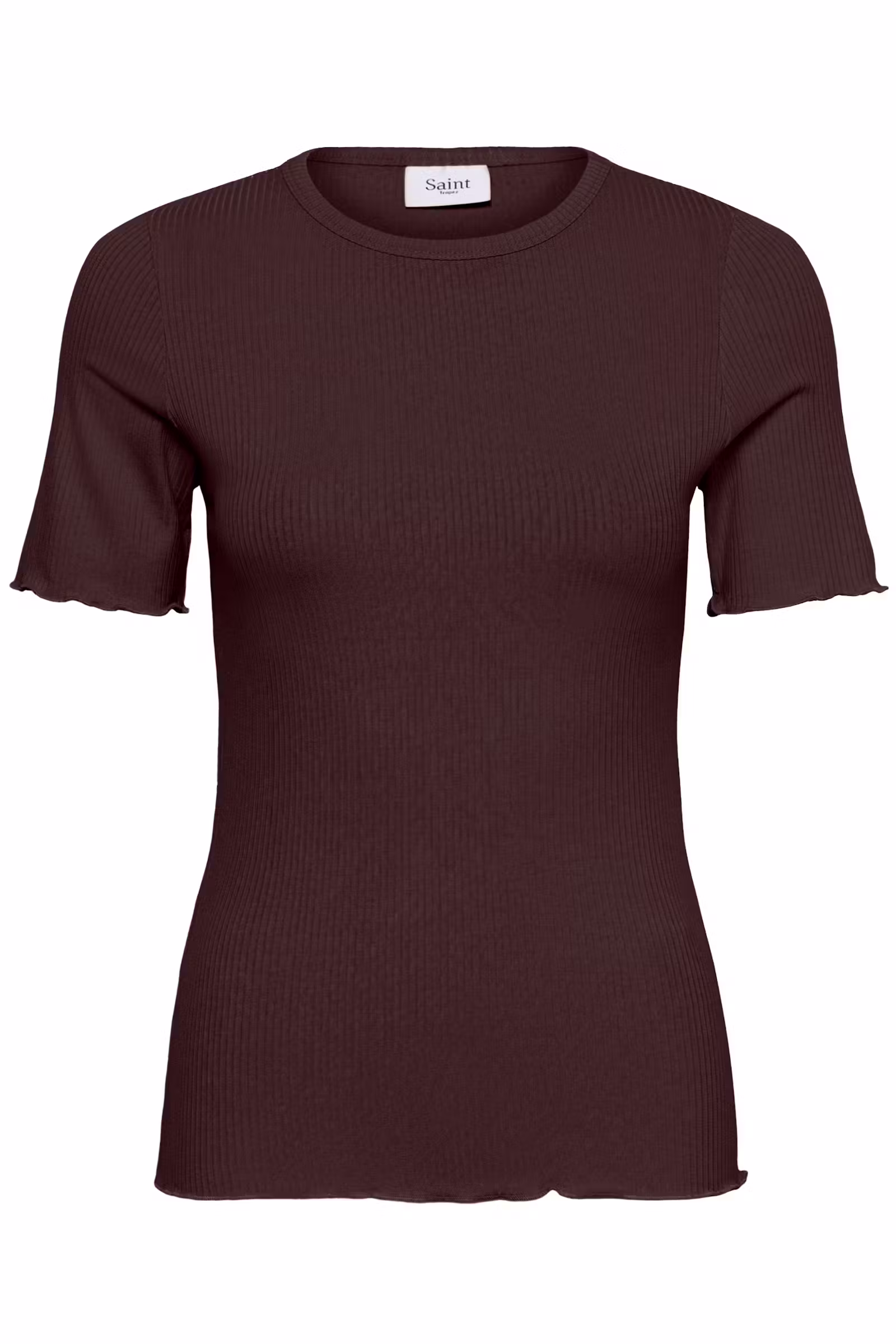 Olalia SS Topp - Chocolate Brown