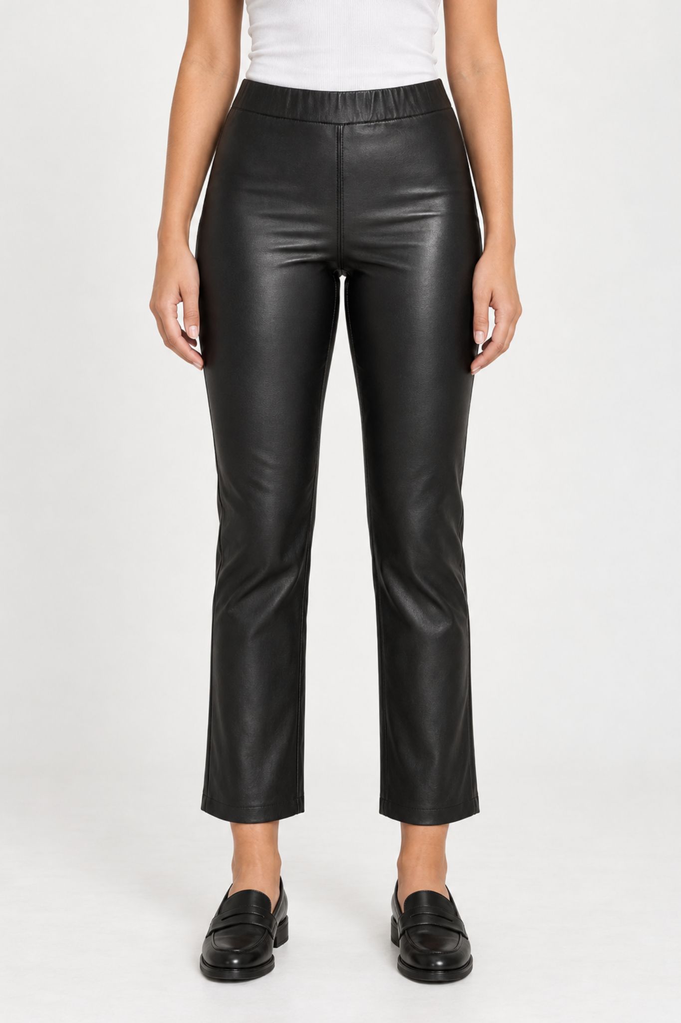 Ada Cropped Jeggings - Svart - Bild 2