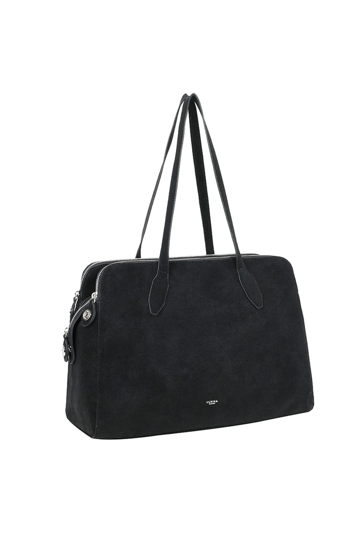 Suede Laptopväska - Svart - Bild 2