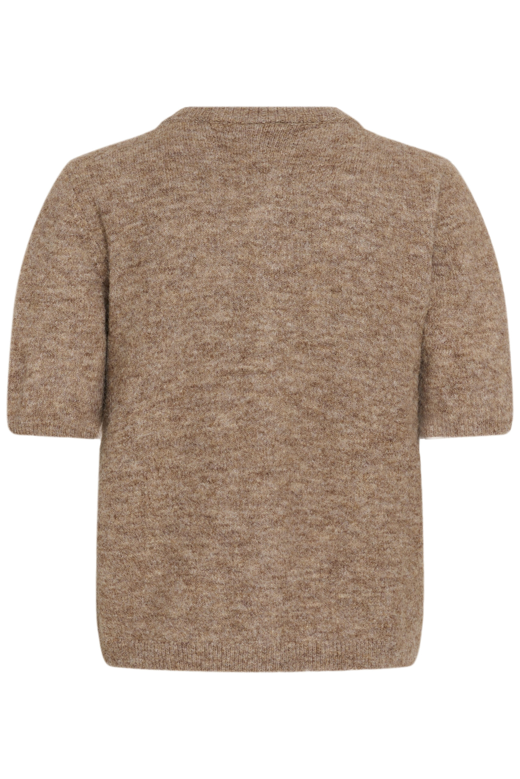 Martine SS Cardigan - Desert Taupe Melange - Bild 7