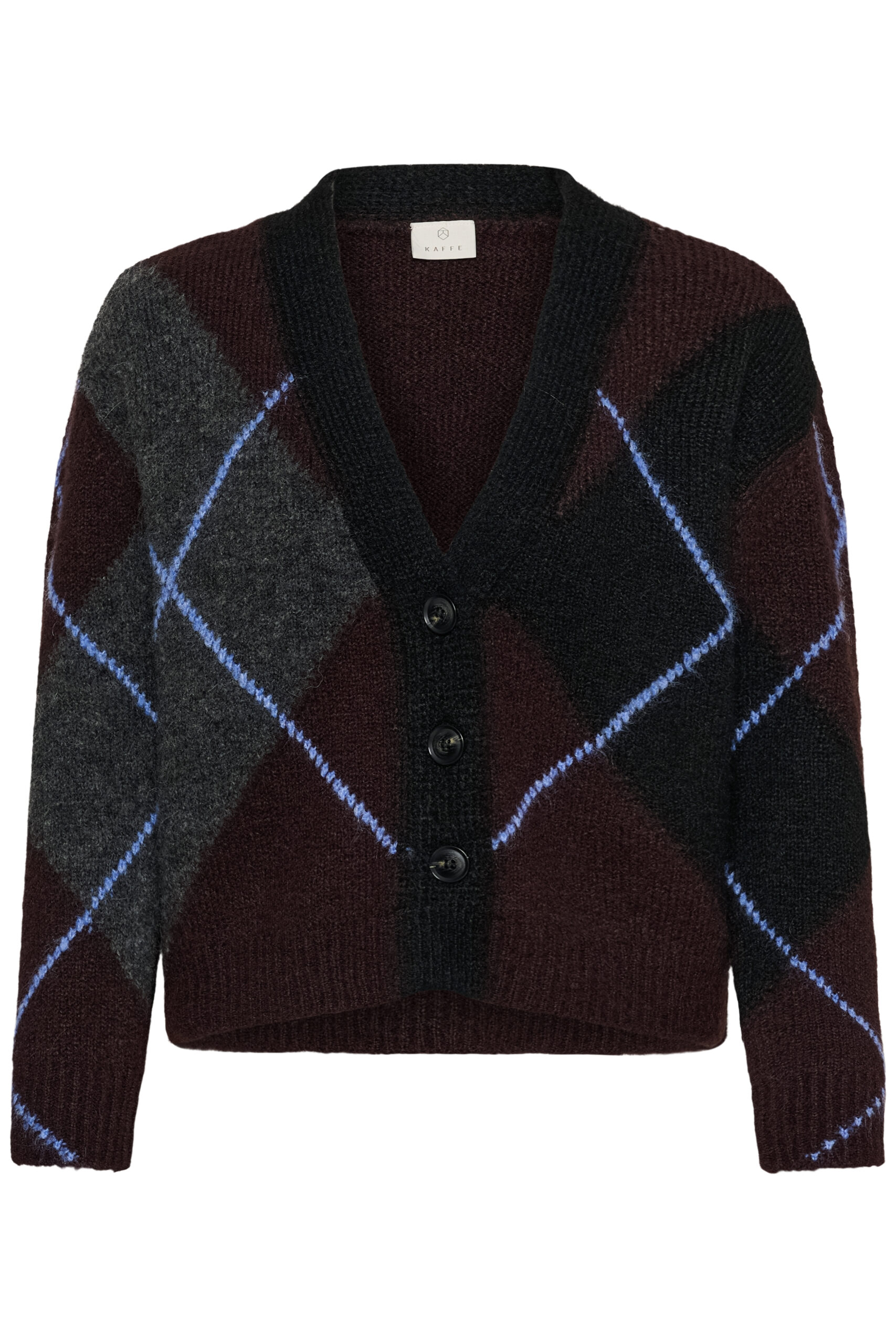 Grith Cardigan - Dark Grey Melange/ Fudge - Bild 10