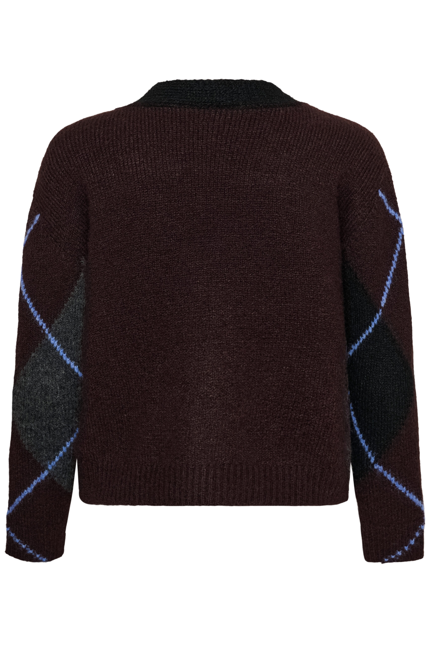 Grith Cardigan - Dark Grey Melange/ Fudge - Bild 11